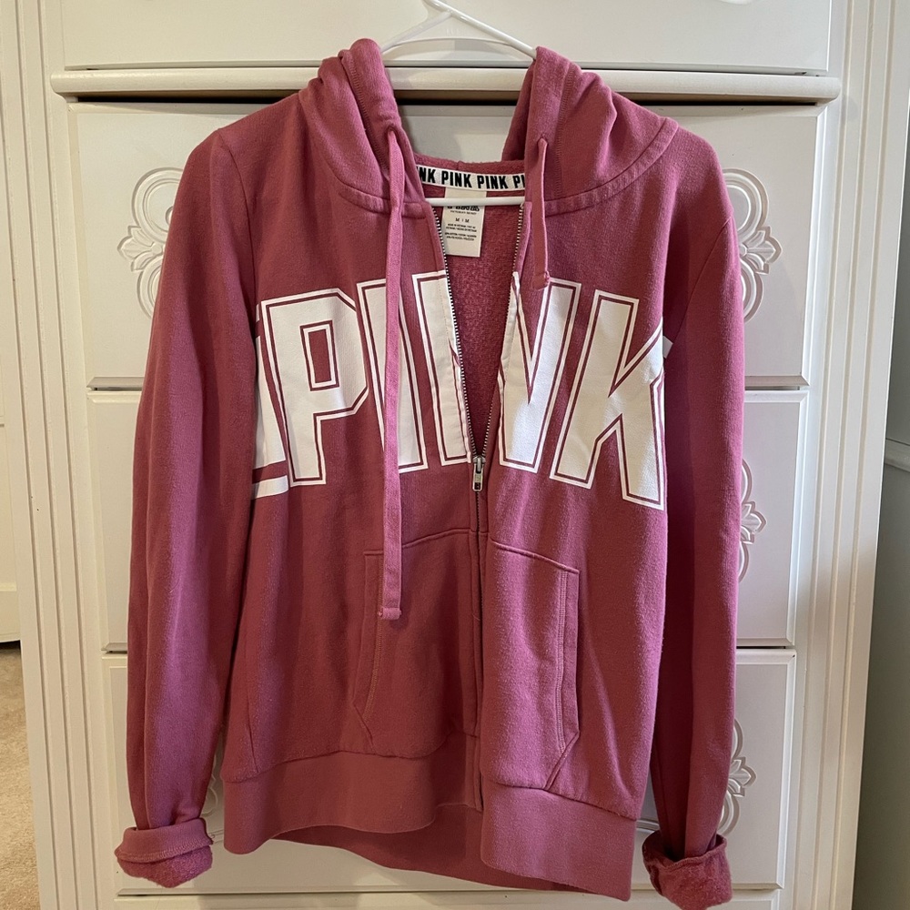 Victoria Secret Pink zip hoodie